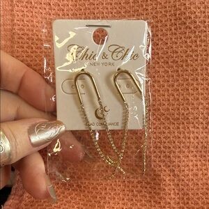Gold Chain Earrings